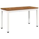 Gartenbank 80,5 x 35 x 45 cm Massivholz Akazie Rechtwinklig
