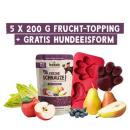 ARDEBO.de Bosch Freshe Schnauze Aktionsbox Frucht-Topping + Eisform & Stiele