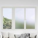 ARDEBO.de - Selbstklebende Fensterfolie Frostiges Grau 45 x 1000 cm PVC