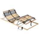 ARDEBO.de - Bett-Lattenrost Braun 70 x 190 cm Massivholz Buche