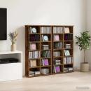 ARDEBO.de - CD Regal 2 Stk. Altholz 60 x 17 x 92 cm Holzwerkstoff