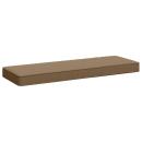 1-teiliges Bankkissen VUGHT 100 % Polyester Taupe