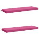 2-teilige Bankkissen SOEST 2 stk. 100 % Polyester Rosa
