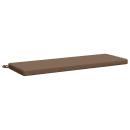ARDEBO.de - Bankkissen SOEST 100 % Polyester Taupe 120 x 40 x 5 cm