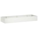 ARDEBO.de - Stützmauer 8 stk. 300 x 100 x 30 cm Stahl Weiß