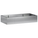 ARDEBO.de - Stützmauer 6 stk. 200 x 100 x 40 cm Verzinkter Stahl Silber