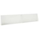 ARDEBO.de - Stützmauer 2 stk. 100 x 12 x 30 cm Stahl Weiß