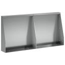 ARDEBO.de - Stützmauer 2 stk. 40 x 12 x 50 cm Verzinkter Stahl Silber