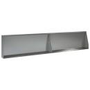 ARDEBO.de - Stützmauer 2 stk. 100 x 12 x 40 cm Verzinkter Stahl Silber
