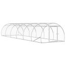 ARDEBO.de - Hühnerunterkunft Silber 600 x 150 x 100 cm Verzinkter Stahl