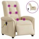 ARDEBO.de - Massagesessel Elektrisch Creme Stoff