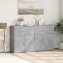 ARDEBO.de - Sideboards 2 Stk. Betongrau 60x31x70 cm Holzwerkstoff