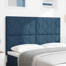 Kopfteil Blau 160 cm Stoff