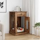 Hundekäfigmöbel Altholz 50 x 47,5 x 80 cm Holzwerkstoff