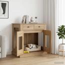 Hundekäfigmöbel Artisan-Eiche 80 x 47,5 x 80 cm Holzwerkstoff