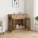 Hundekäfigmöbel Artisan-Eiche 90 x 47,5 x 80 cm Holzwerkstoff