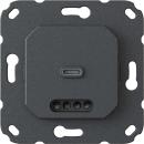 JÄGER OPUS USB-C Steckdose Comfort, Unterputzeinsatz, Power Delivery (PD), Schnellladefunktion, 18 W OPUS 55