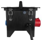 ARDEBO.de - POWER X-Line L Vollgummiverteiler Zuleitung mit CEE-St. 32 A, 3 × Schutzkontakt (1 × LS), 2 × SiRoX