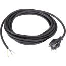 ARDEBO.de - 230 V-Anschlussleitung H05RN-F 3 G 1,0 mm², mit Zentralstecker 3 m