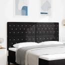 Kopfteil Schwarz 180 cm Samt
