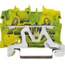 ARDEBO.de - 2-Leiter-Durchgangsklemme, grün-gelb 0,5-16,0 mm²/25 mm²