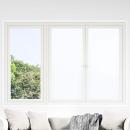 Statische Fensterfolie Frostiges Weiß 60 x 2000 cm PVC