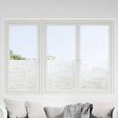 Statische Fensterfolie Stern-Muster 90 x 500 cm PVC
