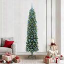 Künstlicher Weihnachtsbaum mit 300 LEDs mit Ständer Grün 210 cm