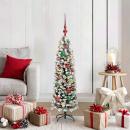 Künstlicher Weihnachtsbaum mit 150 LEDs mit Ständer Grün 120 cm