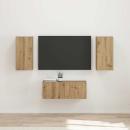 TV-Schrankset 6 stk. Artisan-Eiche Holzwerkstoff