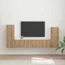 TV-Schrankset 4 stk. Artisan-Eiche Holzwerkstoff