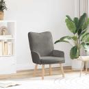 Sessel Hellgrau 63 x 67 x 94 cm Stoff