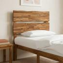Kopfteil mit Live Edge ROSTOCK Natur 75 cm Massivholz Akazie