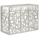 ARDEBO.de - Klimaanlagenabdeckung Silber 110 x 50 x 80 cm Edelstahl