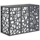 ARDEBO.de - Klimaanlagenabdeckung Anthrazit 110 x 50 x 80 cm Stahl