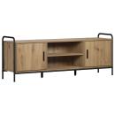 ARDEBO.de - TV-Schrank 133 x 33 x 50 cm Artisan-Eiche Holzwerkstoff