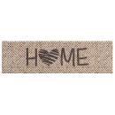 ARDEBO.de - Küchen Teppich Beige Home 180 x 60 cm 100% Polyamid Waschbar