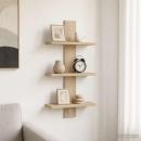 ARDEBO.de - Wandregal Sonoma-Eiche 30 x 13,5 x 64,5 cm Holzwerkstoff