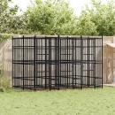 ARDEBO.de - Outdoor-Hundezwinger Stahl 5,53 m²