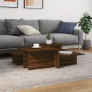 ARDEBO.de - Couchtische 2 Stk. Braun Eichen-Optik Holzwerkstoff