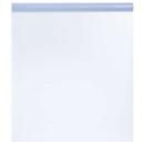 ARDEBO.de - Fensterfolie Statisch Mattgrau 90x1000 cm PVC