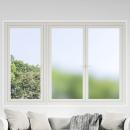 ARDEBO.de - Fensterfolien 5 Stk. Statisch Mattgrau PVC