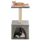 ARDEBO.de - Katzen-Kratzbaum Sisal 55 cm Grau