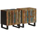 ARDEBO.de - Nachttische 2 Stk. 40x34x46 cm Altholz Massiv