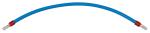 ARDEBO.de - Verdrahtungsbrücke 10 mm² blau 560 mm beidseitig mit 12 mm isolierter Aderendhülse