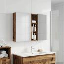 Badezimmerschrank-Set 3 stk. 100 x 10,5 x 60,5 cm Holzwerkstoff