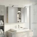 Badezimmerschrank-Set 3 stk. 100 x 10,5 x 60,5 cm Holzwerkstoff
