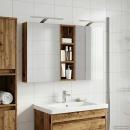 Badezimmerschrank-Set 3 stk. 100 x 10,5 x 60,5 cm Holzwerkstoff