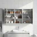 Badezimmerschrank-Set 3 stk. 110 x 10,5 x 60,5 cm Holzwerkstoff