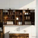 Badezimmerschrank-Set 3 stk. 110 x 10,5 x 60,5 cm Holzwerkstoff